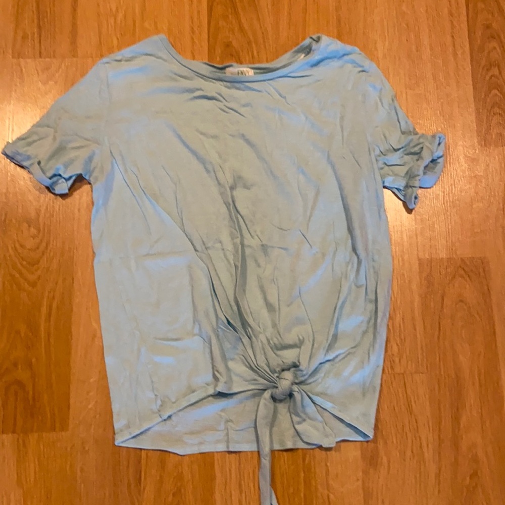 Light blue tee shirt by envy
